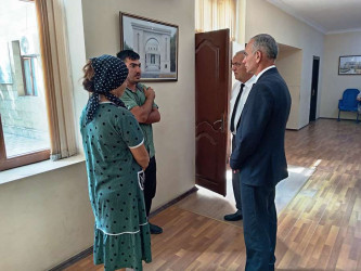 Goranboy rayon İcra Hakimiyyətində vətəndaşların müraciətləri dinlənildi