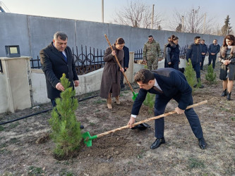 Goranboyda "İlham Əliyev - Müasir Lider, Suveren Azərbaycan" mövzusunda tədbir keçirildi