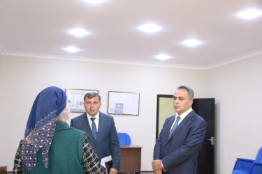 Goranboy rayon İcra Hakimiyyətində vətəndaşlar qəbul edildi, müraciətləri dinlənildi