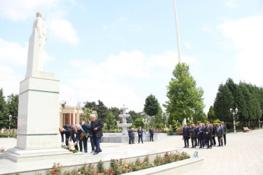 Goranboyda, “Konstitusiya və Suverenlik İli” tədbirləri çərçivəsində, “Ümummilli Lider Heydər Əliyev və müstəqil, suveren Azərbaycan” mövzusunda tədbir keçirildi