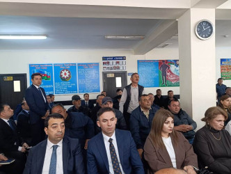 Goranboyda növbəti səyyar qəbul Dəyirmanlar kəndində keçirildi
