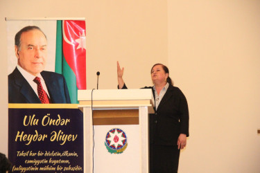 Goranboy rayonunda Ümummilli Lider Heydər Əliyevin anadan olmasının 103-cü ildönümü ilə bağlı silsilə tədbirlər davam etdirilir