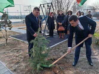 Goranboyda "İlham Əliyev - Müasir Lider, Suveren Azərbaycan" mövzusunda tədbir keçirildi