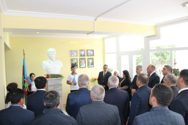 Goranboyda icra başçısı “15 sentyabr-Bilik Günü” münasibətilə Tatarlı kənd tam orta məktəbində oldu