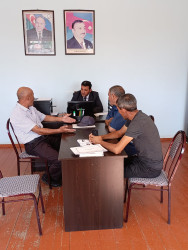 Goranboyda vətəndaş qəbulları davam edir