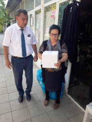 Goranboy rayon İcra Hakimiyyəti tərəfindən, Qurban bayramı mübasibətilə şəhid, qazi, çernobıl əlili və aztəminatlı ailələrə bayram sovqatları verildi