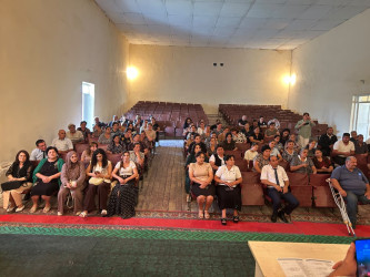 Goranboyda “Mülki müdafiə hazırlığının təşkil olunması, təbii fəlakət və texnogen qəzalar zamanı davranış qaydaları” mövzusunda maarifləndirici tədbir keçirildi.