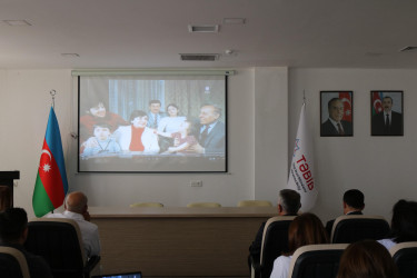 Goranboyda görkəmli oftalmoloq alim, akademik Zərifə xanım Əliyevanın doğum günü ilə bağlı tədbir keçirildi