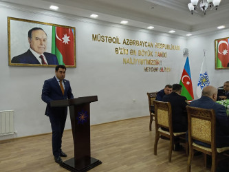 Goranboyda, “Konstitusiya və Suverenlik İli” çərçivəsində,  “Konstitusiyanın qüdrəti güclü dövlətin təməlidir.”  mövzusunda tədbir keçirildi