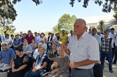Qazanbulaq qəsəbəsində səyyar qəbul keçirildi