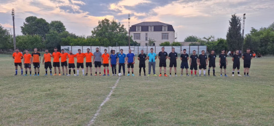Goranboy rayonunda şəhər, qəsəbə və kənd komandaları arasında keçirilən futbol turnirinə yekun vuruldu