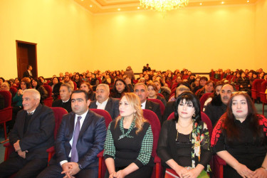 Goranboyda, "Ömürün səhifələri" adlı ədəbi-bədii tədbir keçirildi