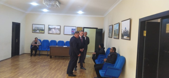 Goranboy rayon İcra Hakimiyyətində vətəndaşların müraciətləri dinlənildi