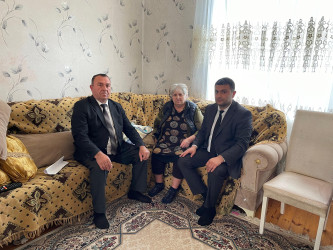 Goranboyda Qurban bayramı münasibəti ilə 500-dən çox ailə ziyarət olunaraq bayram sovqatları təqdim olundu