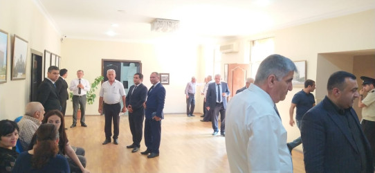 Goranboy rayon İcra Hakimiyyətində vətəndaşların müraciətləri dinlənildi