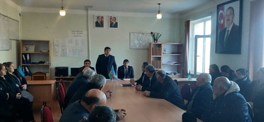 Goranboyda inzibati ərazi dairəsi üzrə nümayəndəliklərdə hesabat iclasları keçirildi