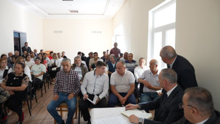 Goranboyda növbəti səyyar qəbul Aşağı Ağcakənd qəsəbəsində keçirildi