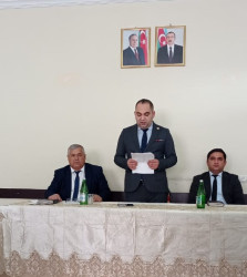Tatarlı kənd inzibati ərazi dairəsi üzrə nümayəndəlikdə  illik hesabat iclası  keçirildi.