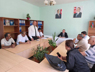 Goranboyda Dövlət Proqramının icrası çərçivəsində heyvandarlıq sahəsində maarifləndirici tədbir keçirildi