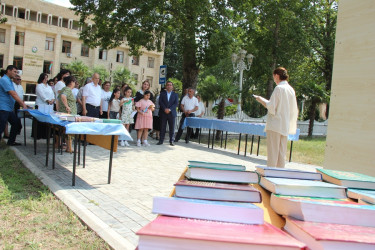 Goranboyda “Azərbaycan Əlifbası və Azərbaycan Dili Günü” ilə bağlı tədbir keçirildi