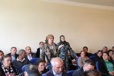 Yolqulular kəndində səyyar qəbul keçirildi