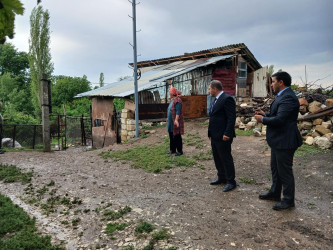 Goranboyda sel sularının fəsadlarının qarşısının alınması üçün tədbirlər görülüb