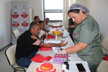 Goranboyda “Talassemiyasız həyat naminə” proqramı çərçivəsində qanvermə aksiyası keçirildi