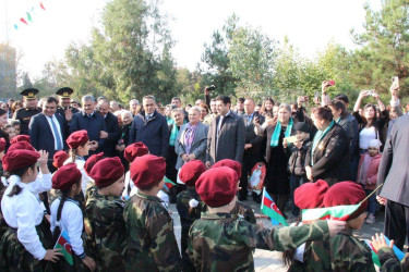 Goranboyda “8 noyabr-Zəfər Günü” ilə bağlı ümumrayon tədbiri keçirildi