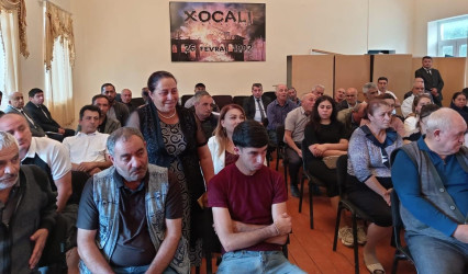 Aşağı Ağcakənddə səyyar qəbul keçirildi
