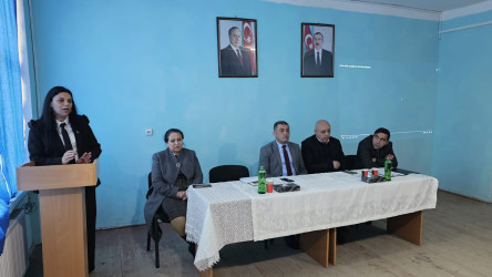 Goranboyda, “Erkən nikahın və qohumlar arasında nikahın mənfi fəsadları" mövzusunda maarifləndirici tədbir keçirildi