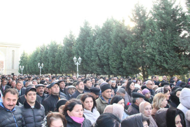 Goranboyda "Ümummilli lider Heydər Əliyevin anım günü" ilə bağlı,  tədbir keçirildi