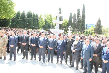 Goranboyda Ümummilli Lider Heydər Əliyevin 103-cü ildönümü ilə bağlı kitab festivalı keçirildi