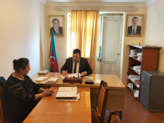 Goranboyda vətəndaşların müraciətlərinə xüsusi diqqət yetirilir