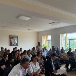 Goranboyda fermerlərlə Dövlət Proqramının icrasına həsr olunmuş növbəti maarifləndirici görüş keçirildi
