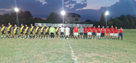 Goranboy rayonunda şəhər, qəsəbə və kənd komandaları arasında keçirilən futbol turnirinə yekun vuruldu