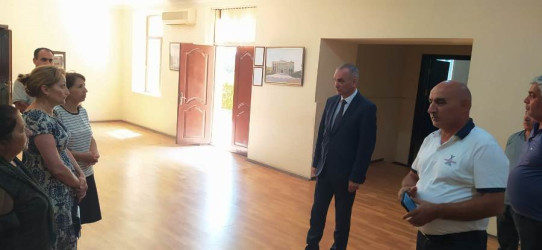 Goranboy rayon İcra Hakimiyyətində vətəndaşların müraciətləri dinlənildi