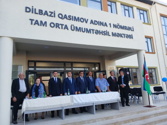 Goranboy rayonunun Qızılhacılı qəsəbəsində məktəblilər yeni tədris ilinə başladılar