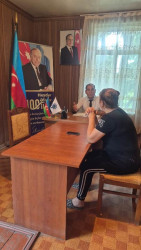 Goranboyda vətəndaş qəbulları davam edir