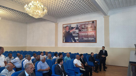 Goranboy Rayon İcra Hakimiyyətində su ehtiyyatlarından səmərəli istifadə olunması ilə bağlı komissiyanın iclası keçirildi