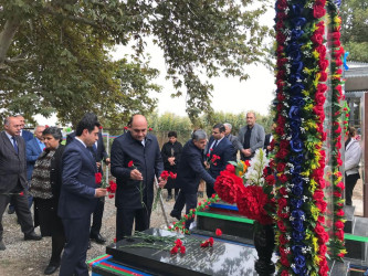 Bağçakürd kəndində şəhidlərimizin  məzarları ziyarət olundu.