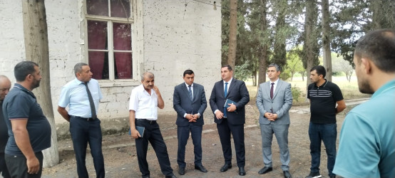 Goranboy rayonunda su ehtiyatlarından səmərəli istifadə olunması ilə bağlı Sarov kəndində su istifadəçiləri ilə görüş keçirildi