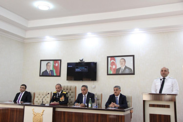 Goranboyda Polis Günü ilə bağlı tədbir keçirildi
