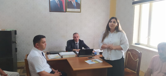 Goranboyda intensiv meyvə bağlarının genişləndirilməsi istiqamətində maarifləndirici görüş keçirildi