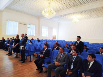 Goranboy rayon İcra Hakimiyyətində aparat iclası keçirildi
