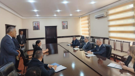 Goranboy rayon İcra Hakimiyyətində vətəndaşların müraciətləri dinlənildi
