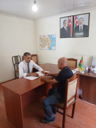 Goranboyda vətəndaş qəbulları davam edir