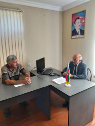 Goranboyda vətəndaş qəbulları davam edir