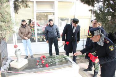 Goranboyda 20 yanvar faciəsinin 35-ci ildönümü ilə bağlı Muzdurlar kəndində şəhidlərimizin məzarları ziyarət olundu.