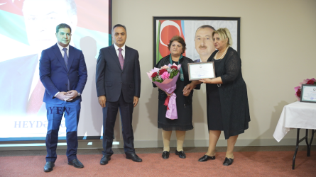 Goranboyda “5 oktyabr–Beynəlxalq Müəllimlər Günü” ilə bağlı tədbir keçirildi