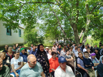 Goranboyda növbəti səyyar qəbul Rus Borisi kəndində keçirildi
